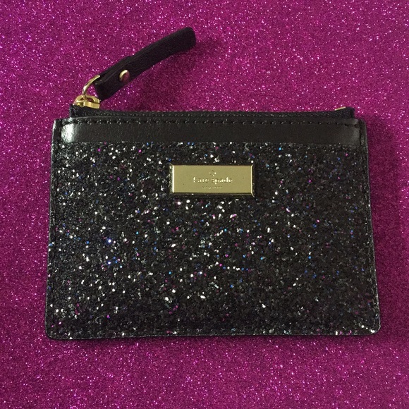 kate spade Accessories - Kate Spade ♠️ Glitter Card Holder